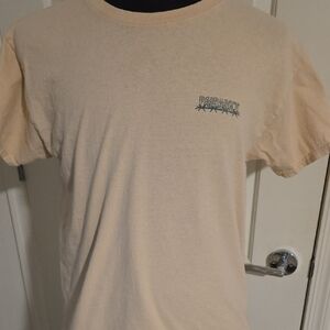 PairADice Men's Cream Short Sleeve Tee